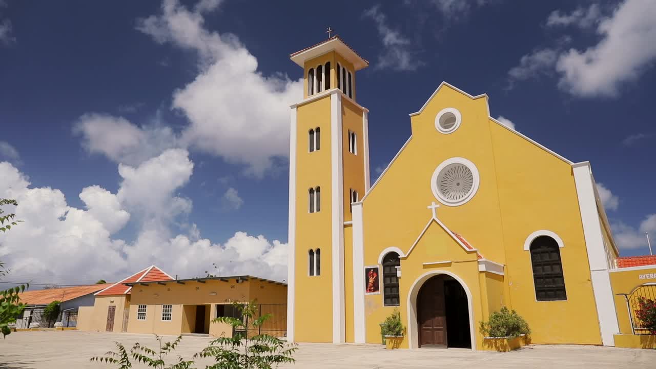 Yellow Church Building