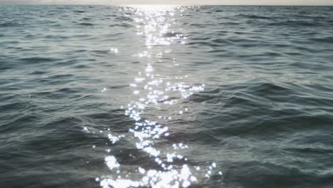 close up detail of sunshine reflecting in water