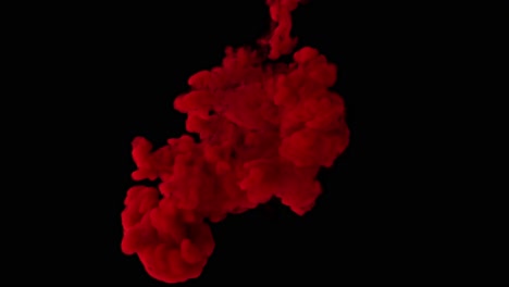 red ink blots