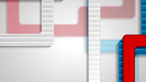 abstract geometric stripes tech video animation