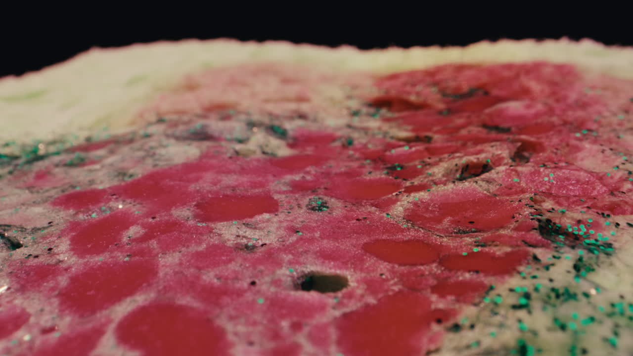 Abstract Colored Glitter Foam Texture