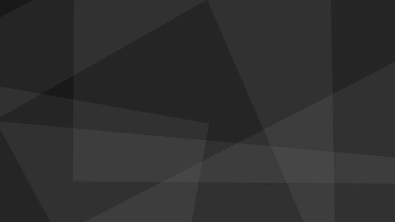 Loopable animation featuring gray translucent geometric shapes smoothly rotating - modern and minimalistic visual effect background