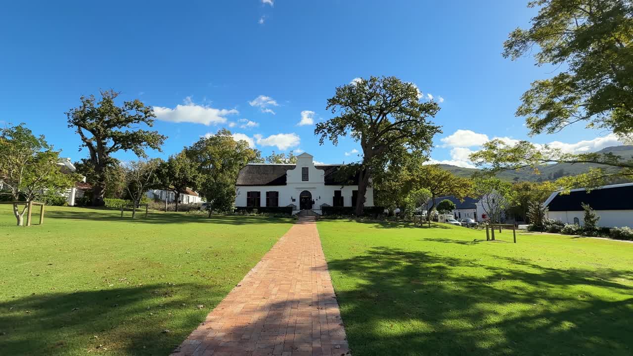 Cape Dutch architecture in the Cape of Good Hope