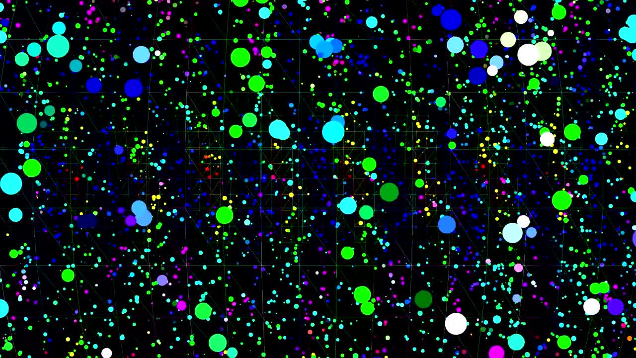 다채로운 입자 추상 모션 배경