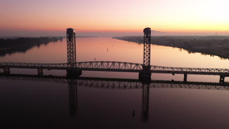 helen madere memorial bridge spanning the sacramento river in rio vista, california