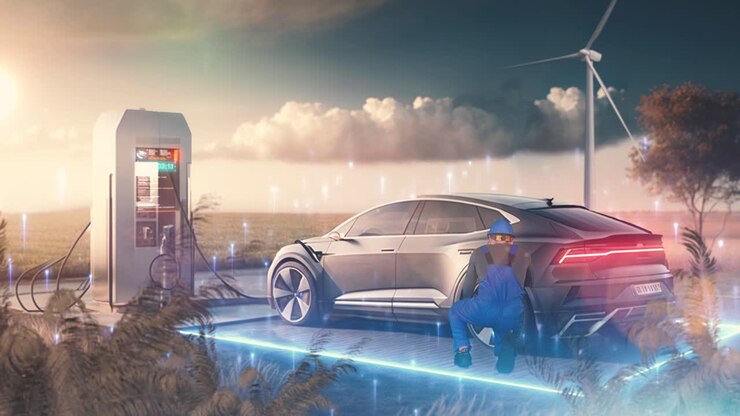 manutenção de estações de carregamento de veículos elétricos