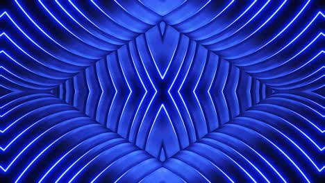 patrón geométrico azul neón abstracto
