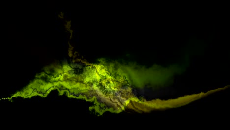 colorido abstracto grunge efecto de polvo video animación