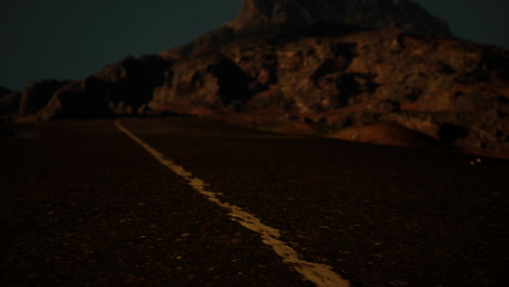 abandoned road at the atlantic coast of scotland