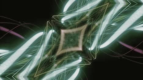 geometric lines vj motion loop