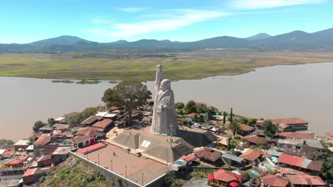 janitzio island in michoacan mexico
