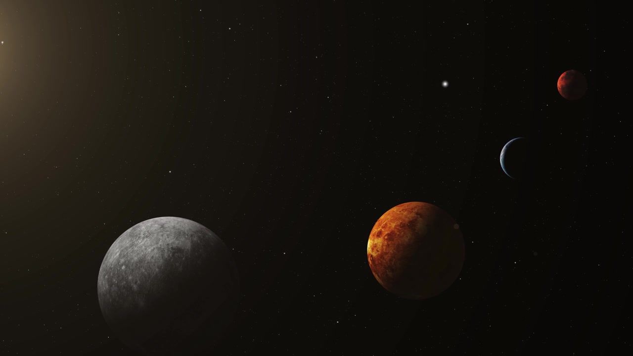 Inner Rocky Planets of the Solar System from Mercury to Mars
