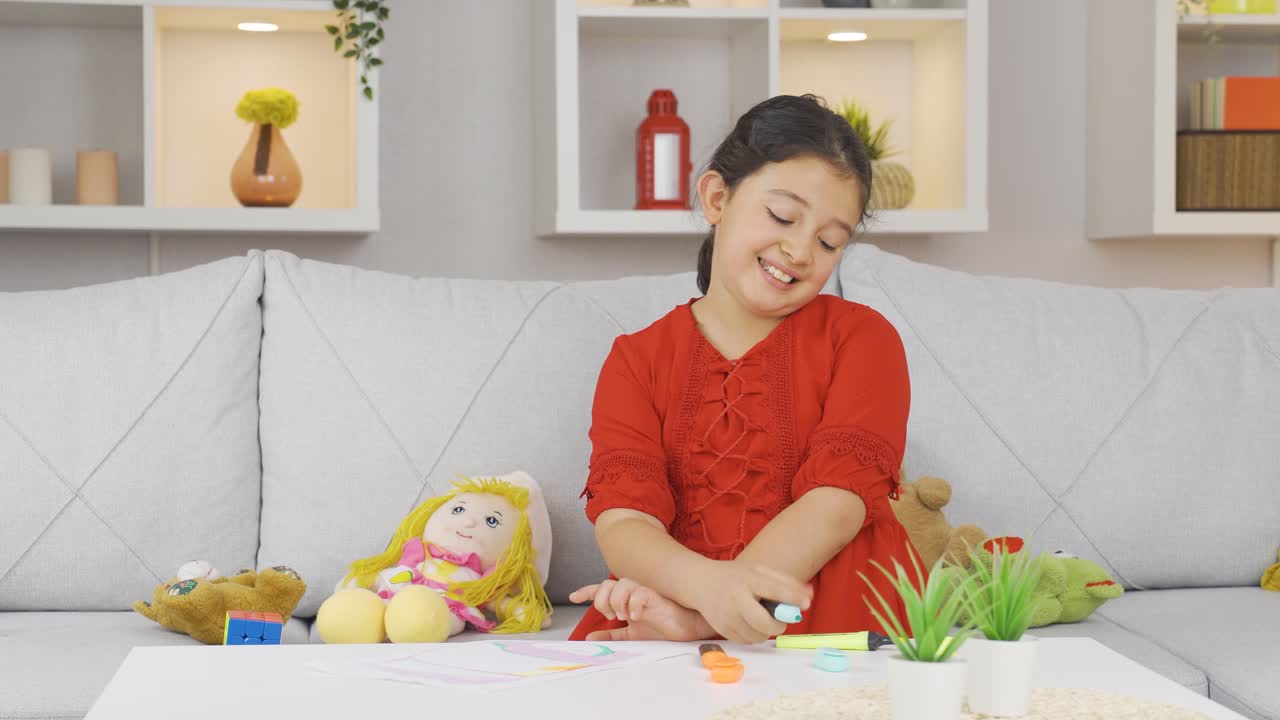 긍정적 인 남성 그림.