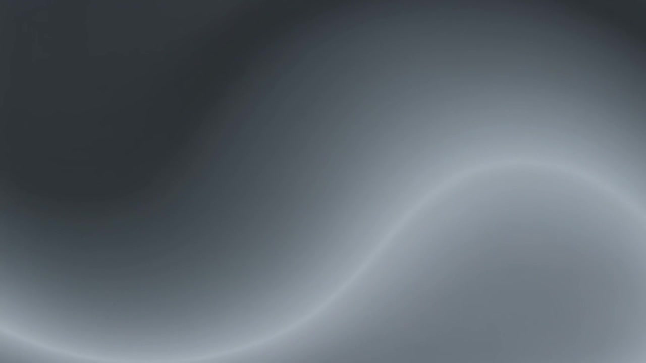 Abstract Grey Gradient Background with Smooth Fluid Motion