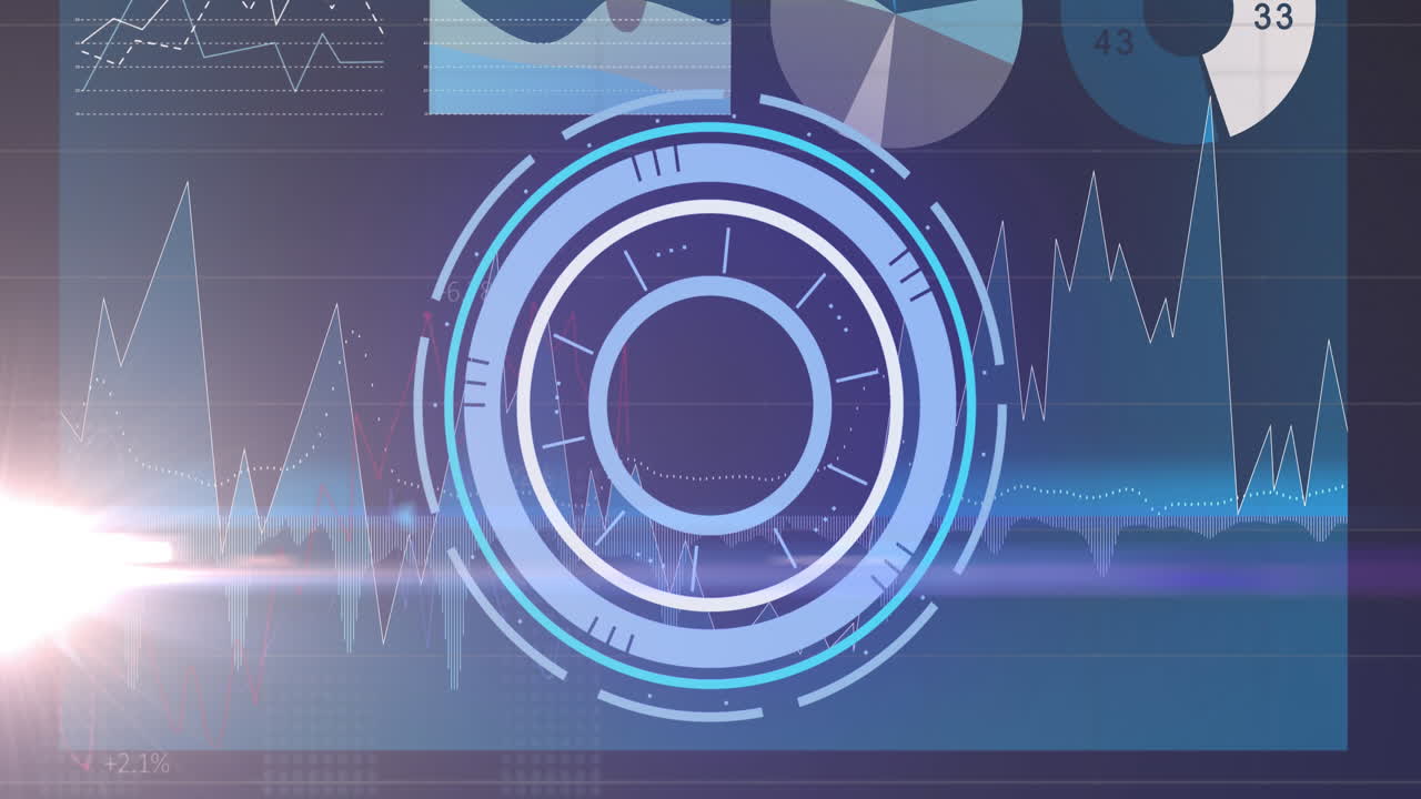 통계 처리에 대한 범위 스캐닝의 애니메이션