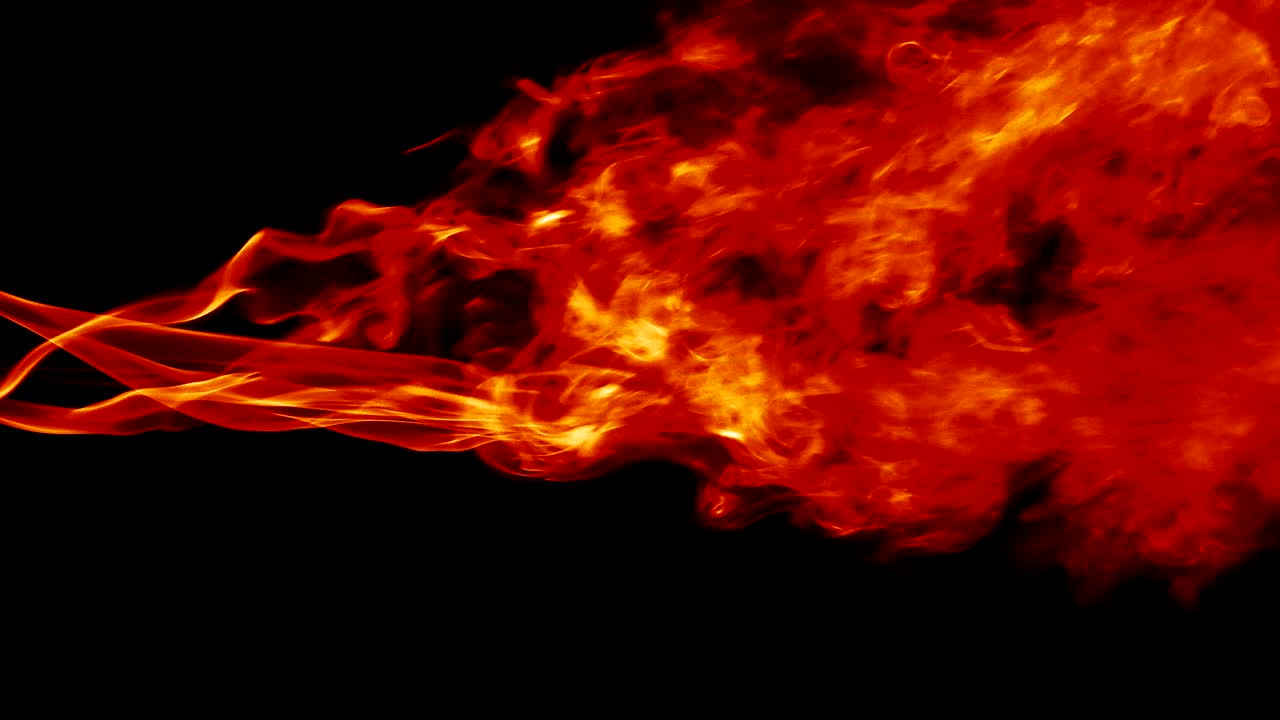 turbulencia de los elementos de humo de los fluidos abstractos