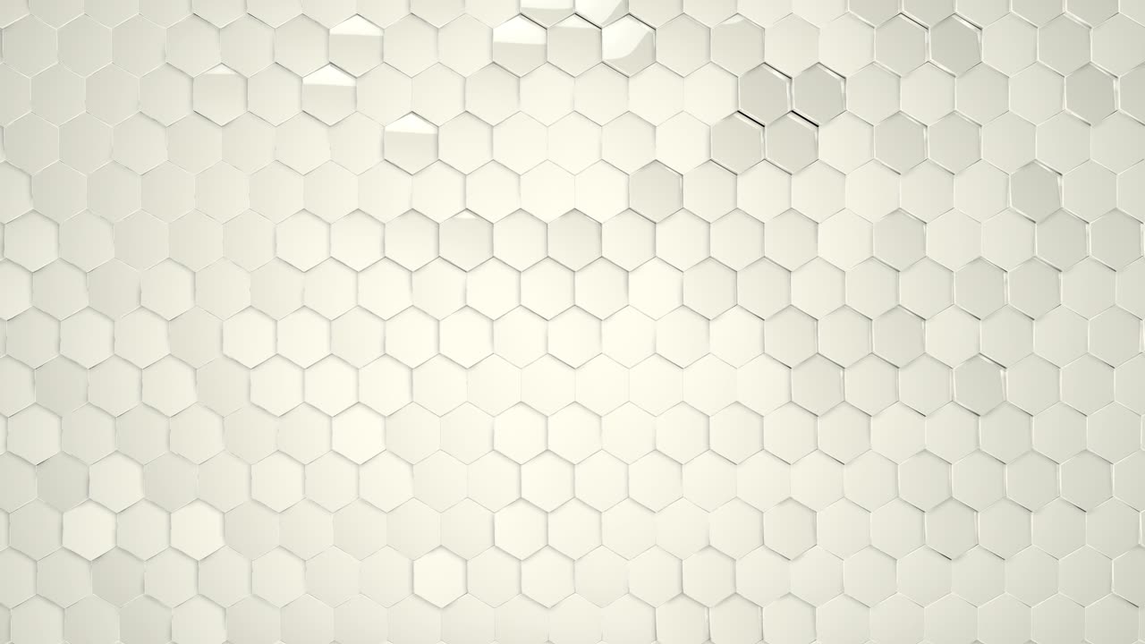 superficie de panal hexagonal blanca
