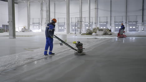 industrial concrete floor polishing