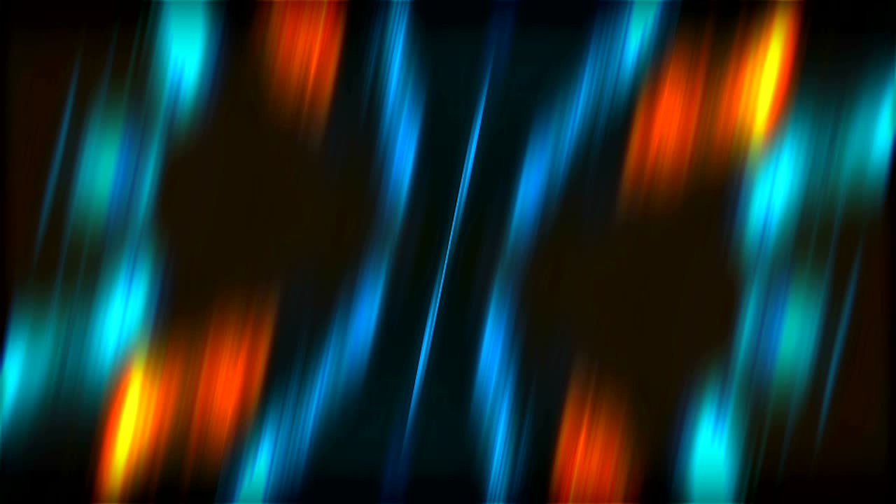 borrones voladores abstractos partículas brillantes en el espacio, fondo abstracto generado por computadora, renderizado en 3d