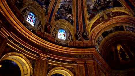 the royal basilica of san francisco el grande. madrid, spain.