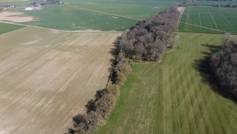 Una-Vista-Impresionante-Desde-Un-Dron-De-La-Maravillosa-Campiña-Británica