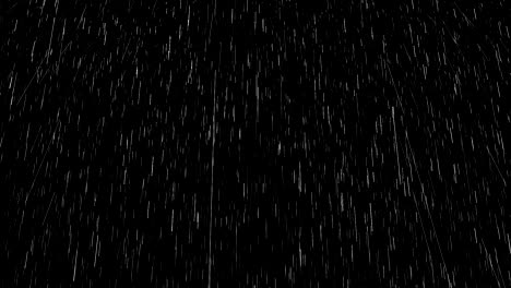 set of 4 heavy rain overlay loops. low camera angles.
