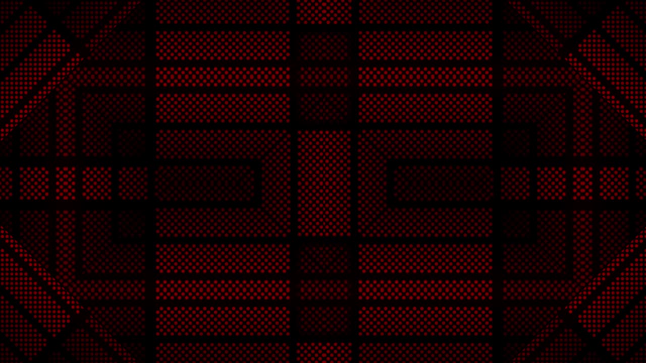Red Dot Pattern on Dark Background