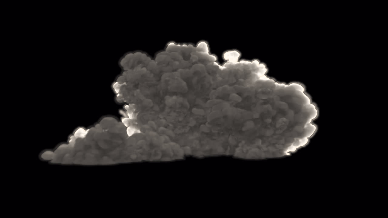 추상 연기 구름