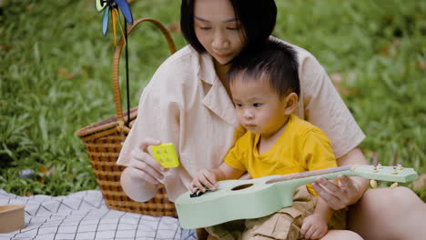 Mother-and-son-at-the-park