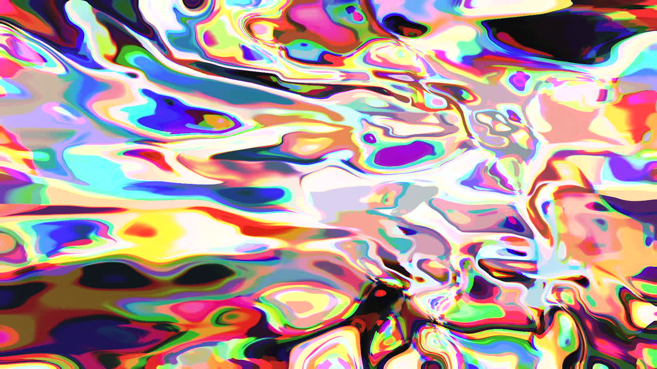 추상적인 사이키델릭 액체 예술