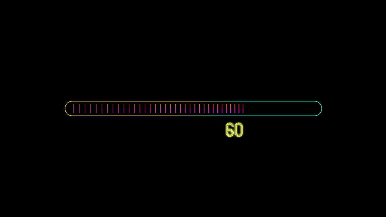 로딩, 다운로드 바, 바 카운터