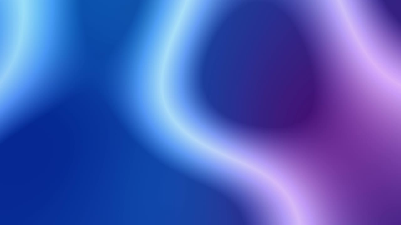 ondas suaves de gradiente sedoso movimiento abstracto plantilla de video 3d bucle de animación fondo borroso