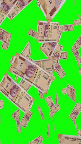 falling indian rupees