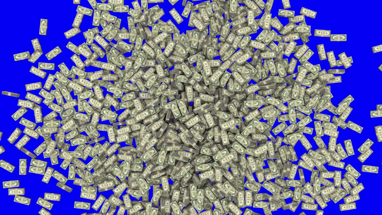 돈 어리 어리가 떨어지는 달러 금융 승리 미국 미국 통화 세금