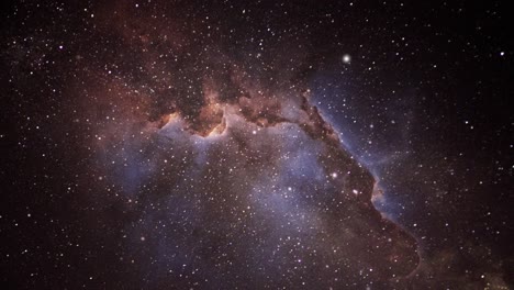 elephant trunk nebula in space