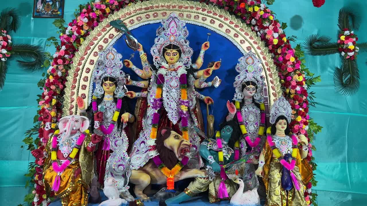 Durga Puja is the biggest festival of India and West Bengal. This puja has been declared a heritage by UNESCO.