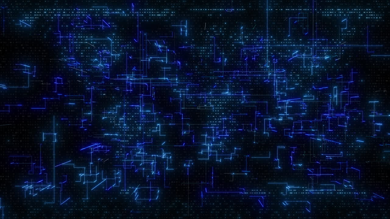 Modern CG Animation for Data Technology