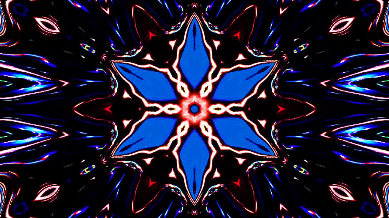 Luz abstrata brilhante que abrange todas as cores, caleidoscópio.