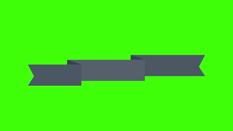 icono de pegatina de un letrero en blanco gris en una pantalla verde en 4k