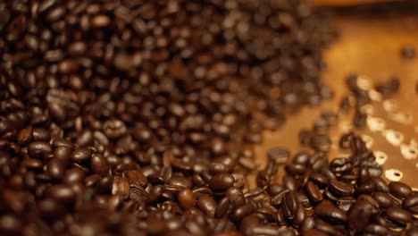 slow motion shot of a coffee cooling machine