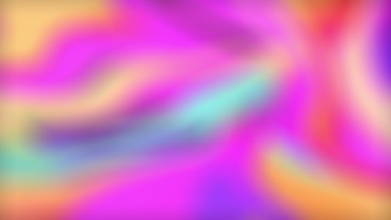 abstracto colorido magenta azul naranja gradiente suave bucle de fondo de agua