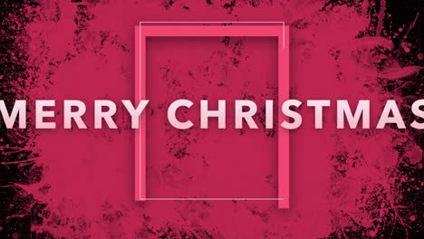 Merry-Christmas-text-with-red-watercolor-on-black-background