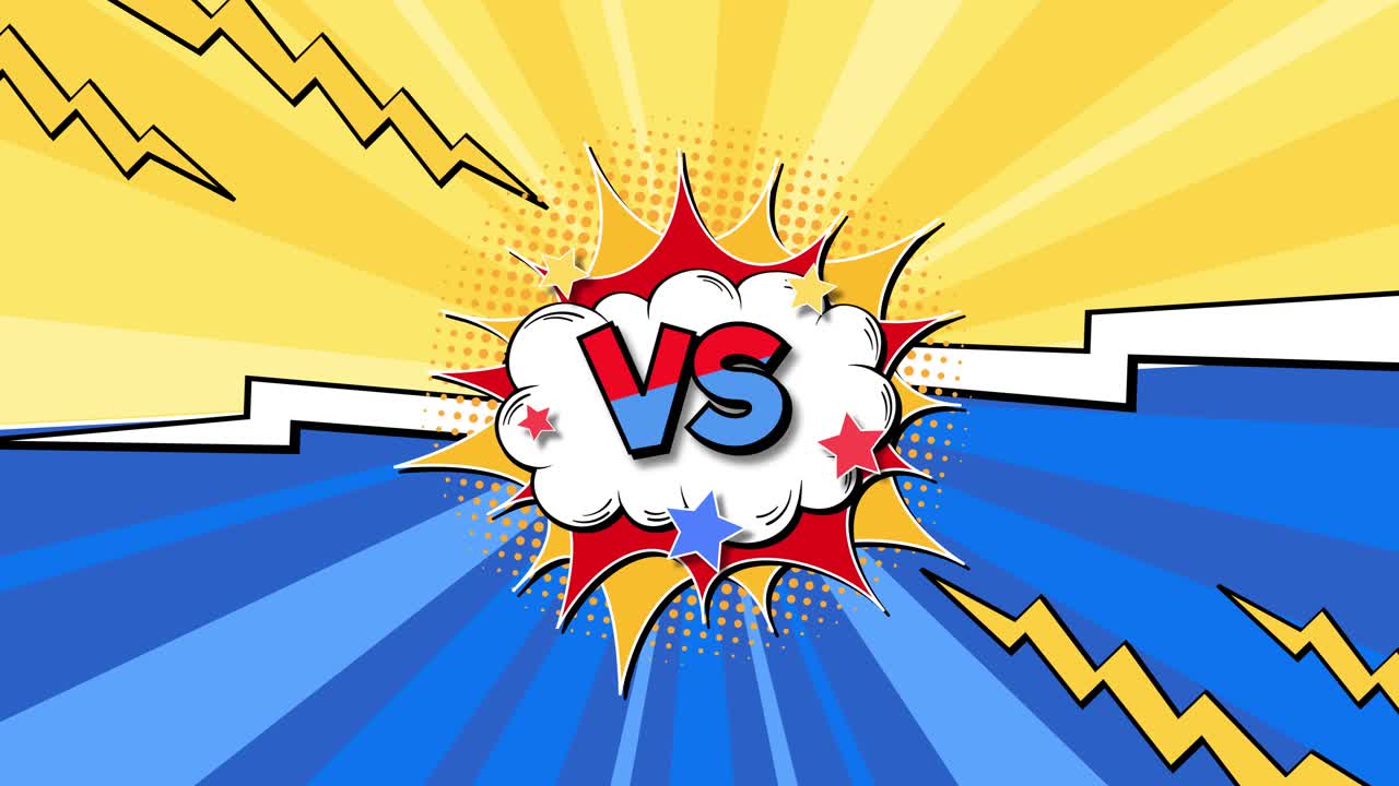 역동적인 코 스타일의 폭발적인 대결 장면