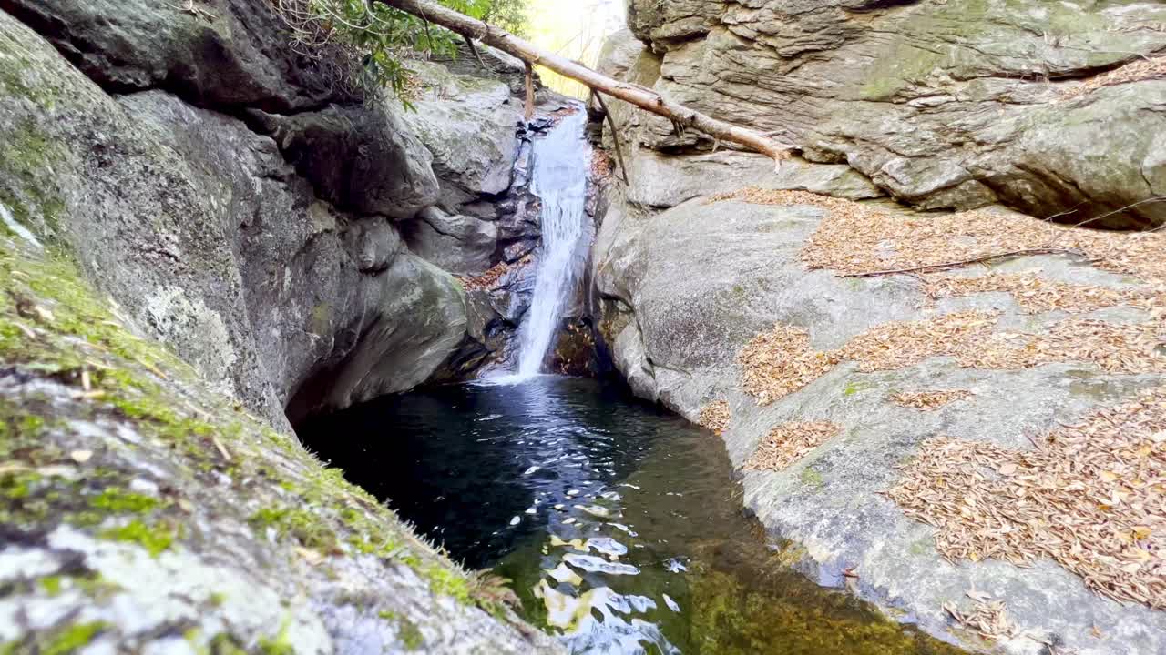 Mitchell Falls on the North Side of Mount Mitchell