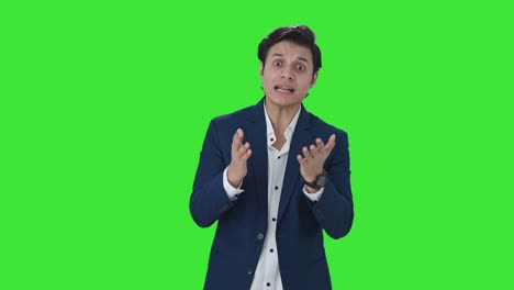 Angry-Indian-manager-shouting-on-someone-Green-screen