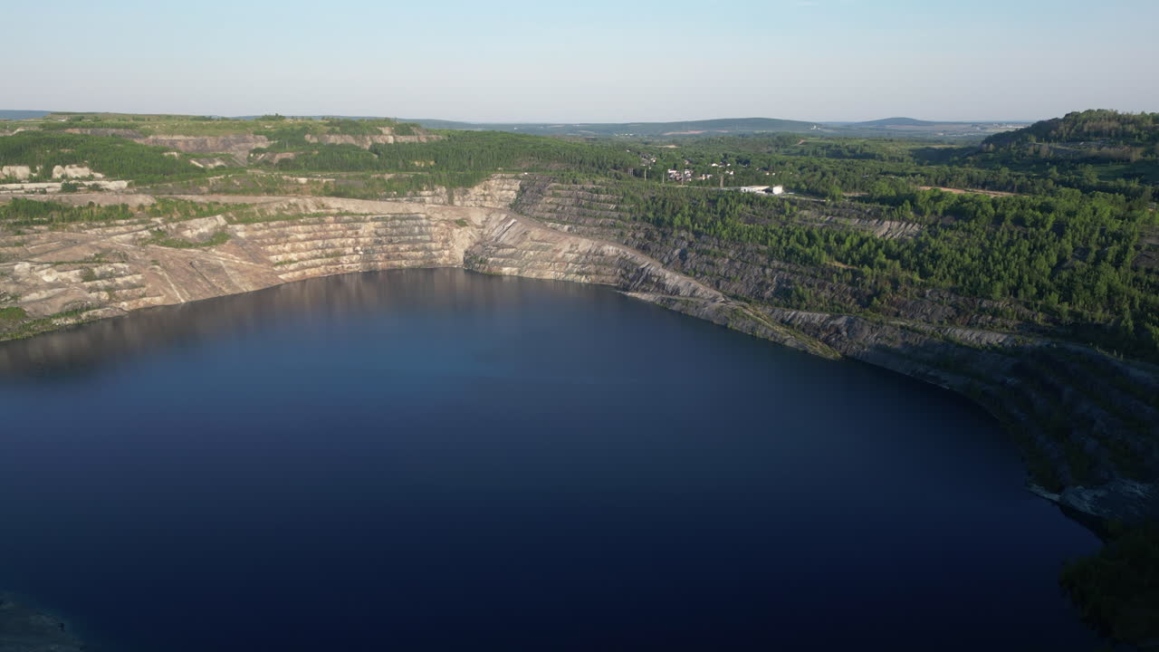 아스베스토스 데스 소르스 (quebec, canada) 에서 드론으로 촬영된 사진