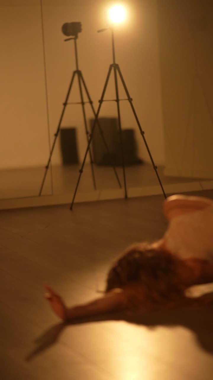 actuación de danza en el estudio