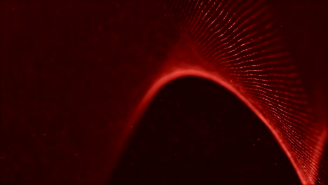 vídeo abstracto de la forma de fondo del túnel de partículas (bucle sin costuras)