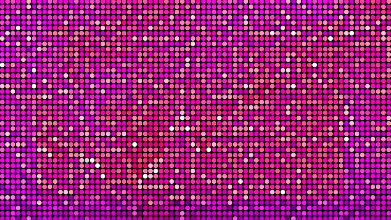 Pink Circle Pattern Background