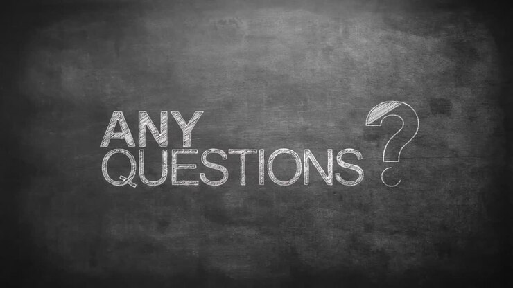 Any questions?